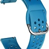 Strap-it® Strap-it Amazfit GTS 3 siliconen bandje met gaatjes (lichtblauw) Strap-it® Strap-it Amazfit GTS 3 siliconen bandje met gaatjes (lichtblauw)