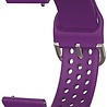 Strap-it® Strap-it Amazfit GTS 2 siliconen bandje met gaatjes (paars) Strap-it® Strap-it Amazfit GTS 2 siliconen bandje met gaatjes (paars)