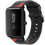 Strap-it® Xiaomi Amazfit Bip camouflage band (rood) Strap-it® Xiaomi Amazfit Bip camouflage band (rood)