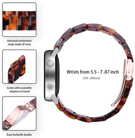Strap-it® Strap-it Xiaomi Amazfit Bip resin band (lava)