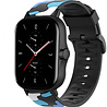 Strap-it® Strap-it Amazfit GTS 2 camouflage band (blauw) Strap-it® Strap-it Amazfit GTS 2 camouflage band (blauw)