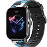 Strap-it® Strap-it Amazfit GTS 3 camouflage band (blauw) Strap-it® Strap-it Amazfit GTS 3 camouflage band (blauw)