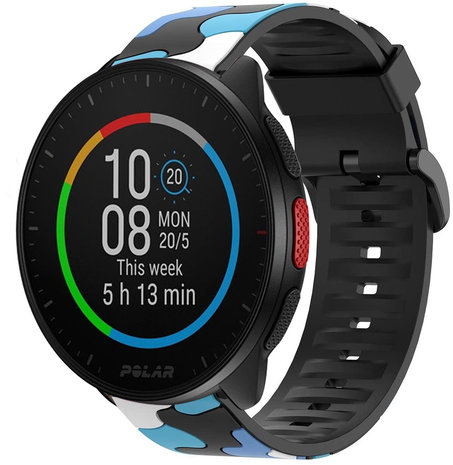 Strap-it® Strap-it Polar Pacer camouflage band (blauw)