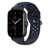 Strap-it® Strap-it Amazfit GTS 2 siliconen bandje met gaatjes (donkerblauw) Strap-it® Strap-it Amazfit GTS 2 siliconen bandje met gaatjes (donkerblauw)