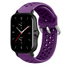 Strap-it® Strap-it Amazfit GTS 2 siliconen bandje met gaatjes (paars) Strap-it® Strap-it Amazfit GTS 2 siliconen bandje met gaatjes (paars)