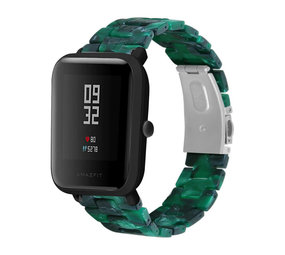 Strap-it® Xiaomi Amazfit Bip resin band (groen)