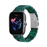Strap-it® Amazfit GTS 3 resin band (groen)
