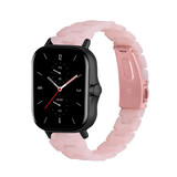 Strap-it® Amazfit GTS 2 resin band (roze) Strap-it® Amazfit GTS 2 resin band (roze)