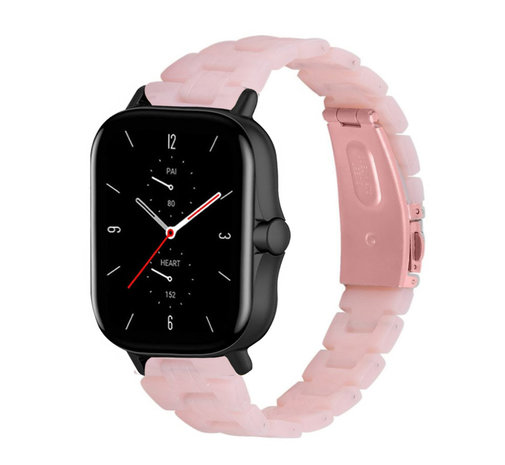 Strap-it® Strap-it Amazfit GTS 2 resin band (roze)