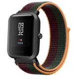 Strap-it® Xiaomi Amazfit Bip nylon band (dark cherry)