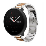 Strap-it® Polar Ignite 2 stalen band (zilver/rosé goud) Strap-it® Polar Ignite 2 stalen band (zilver/rosé goud)