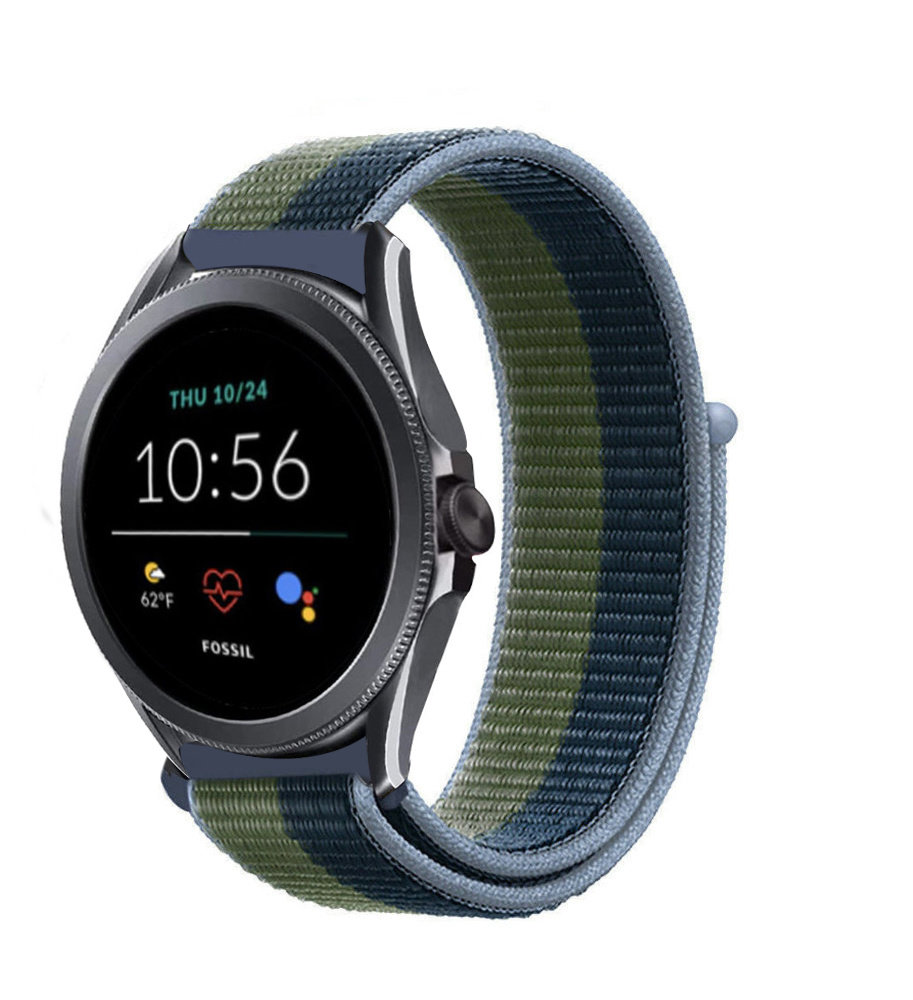 Strap-it® Strap-it Fossil Gen 5e 44mm nylon band (moss green)