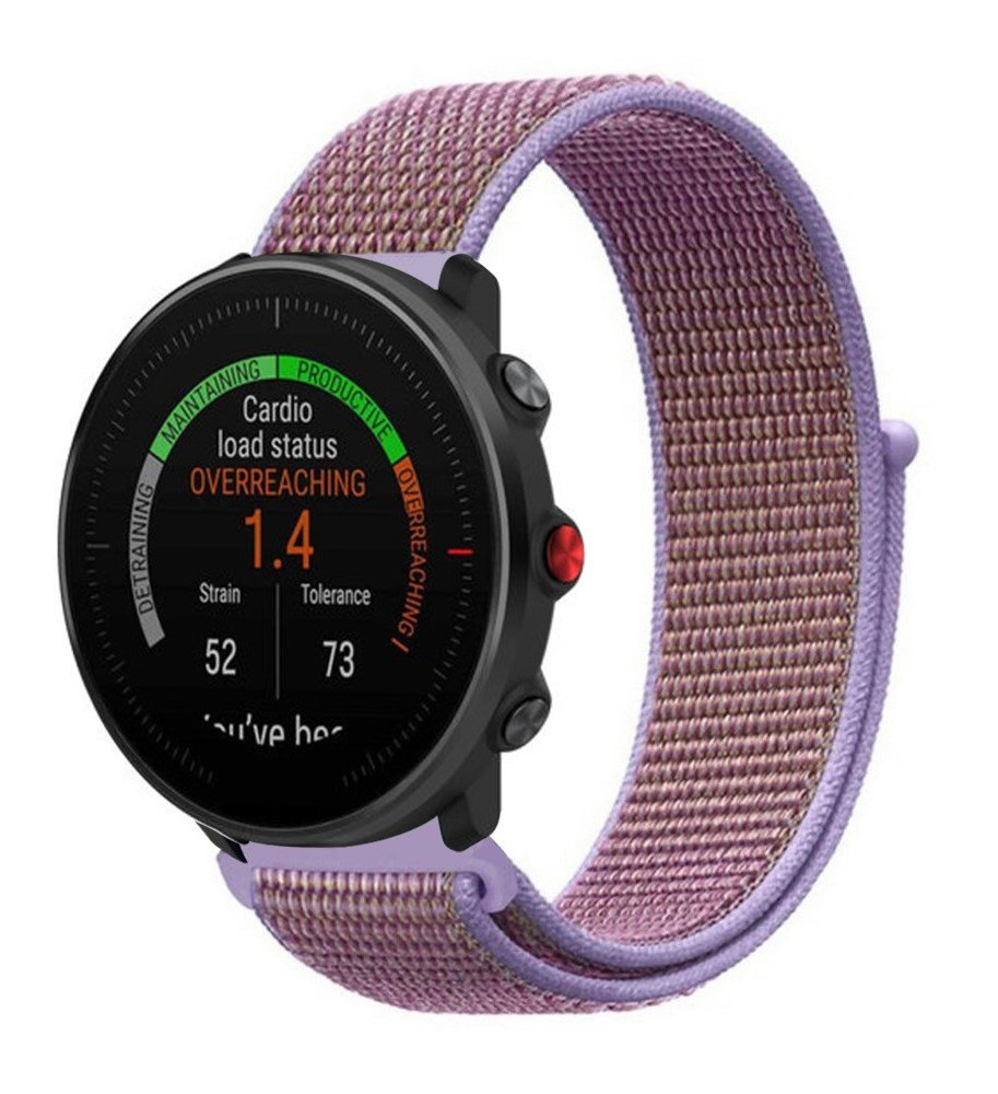 Strap-it® Strap-it Polar Vantage M nylon band (lila) Strap-it® Strap-it Polar Vantage M nylon band (lila)