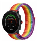 Strap-it® Strap-it Polar Vantage M nylon band (regenboog)