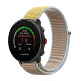 Strap-it® Polar Vantage M nylon band (camel)