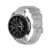 Strap-it® Samsung Galaxy Watch 46mm luxe siliconen bandje (grijs)