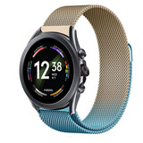 Strap-it® Fossil Gen 6 44mm Milanese band (blauw/goud)