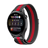 Strap-it® Strap-it Huawei Watch 3 (Pro) Milanese band (zwart/rood) Strap-it® Strap-it Huawei Watch 3 (Pro) Milanese band (zwart/rood)