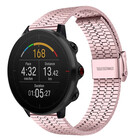 Strap-it® Strap-it Polar Vantage M roestvrij stalen band (rosé pink)