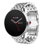 Strap-it® Polar Grit X stalen draak band (zilver) Strap-it® Polar Grit X stalen draak band (zilver)