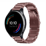 Strap-it® OnePlus Watch stalen band (brons-goud)