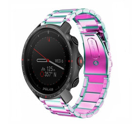 Strap-it® Polar Grit X Pro stalen band (regenboog) Strap-it® Polar Grit X Pro stalen band (regenboog)