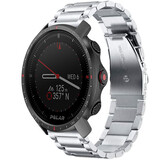 Strap-it® Polar Grit X Pro titanium bandje (zilver)