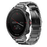 Strap-it® Polar Grit X Pro titanium bandje (grafiet)