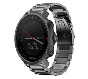 Strap-it® Polar Grit X Pro titanium bandje (grafiet)