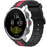 Strap-it® Strap-it Polar Grit X Special Edition band (zwart/rood) Strap-it® Strap-it Polar Grit X Special Edition band (zwart/rood)