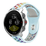 Strap-it® Polar Grit X sport band (lichtblauw/kleurrijk)