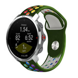 Strap-it® Polar Grit X sport band (legergroen/kleurrijk)