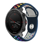 Strap-it® Polar Grit X Pro sport band (donkerblauw/kleurrijk) Strap-it® Polar Grit X Pro sport band (donkerblauw/kleurrijk)