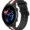 Strap-it® Strap-it Amazfit GTR 3 (Pro) Special Edition band (zwart/wit) Strap-it® Strap-it Amazfit GTR 3 (Pro) Special Edition band (zwart/wit)