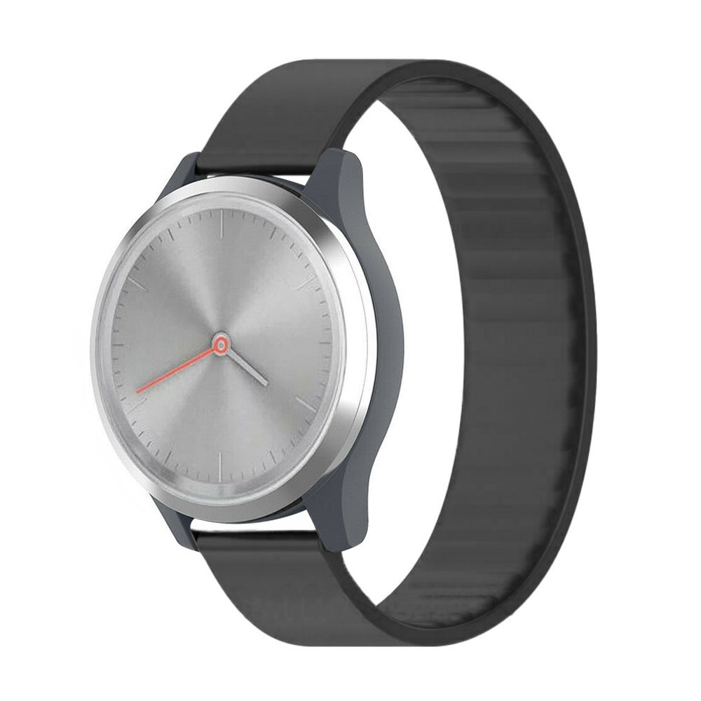 Strap-it® Strap-it Garmin Vivomove 3s elastisch bandje (zwart) Strap-it® Strap-it Garmin Vivomove 3s elastisch bandje (zwart)