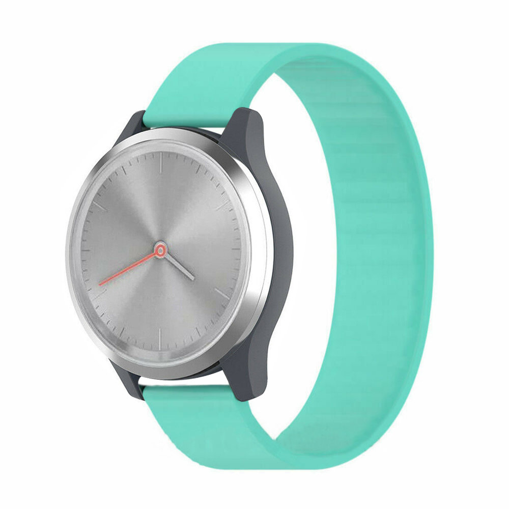 Strap-it® Strap-it Garmin Vivomove 3s elastisch bandje (aqua)