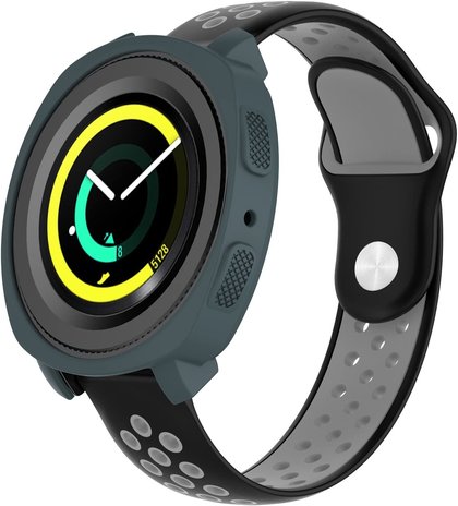 Strap-it® Strap-it Samsung Gear Sport siliconen case (slate)