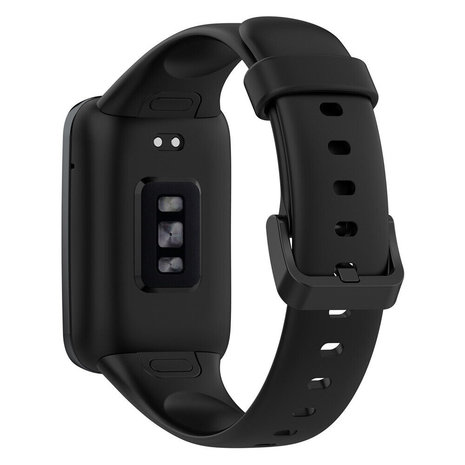 Strap-it® Strap-it Xiaomi Smart Band 7 Pro siliconen bandje (zwart)