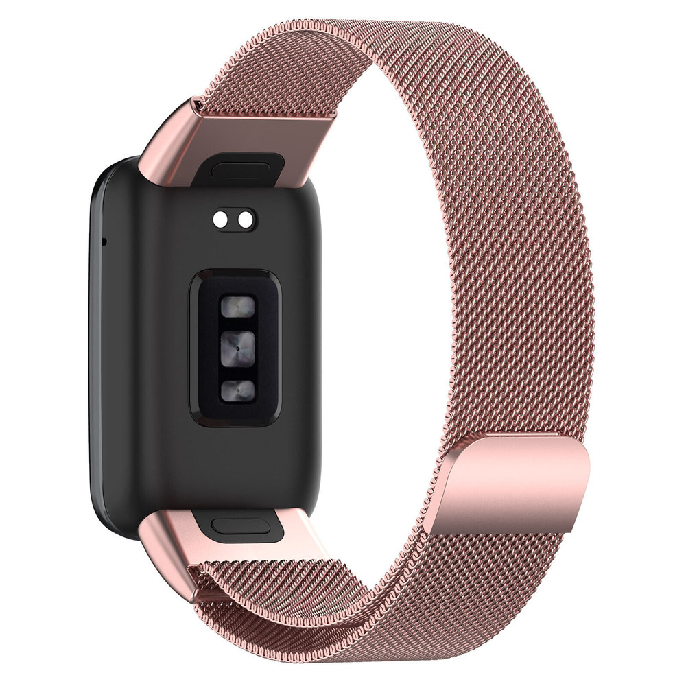 Strap-it® Strap-it Xiaomi Smart Band 7 Pro Milanese band (roze)