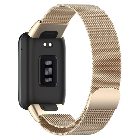 Strap-it® Strap-it Xiaomi Smart Band 7 Pro Milanese band (champagne)