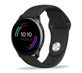 Strap-it® OnePlus Watch sport band (zwart) Strap-it® OnePlus Watch sport band (zwart)