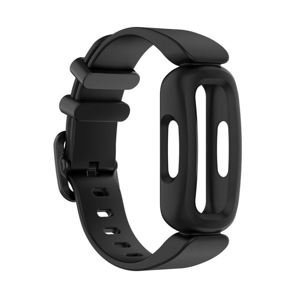 Strap-it® Strap-it Fitbit Ace 3 siliconen bandje (zwart)