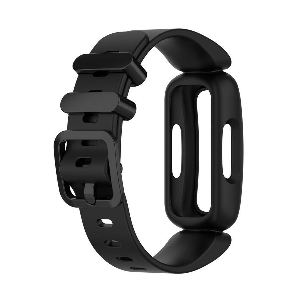 Strap-it® Strap-it Fitbit Ace 3 siliconen bandje (zwart)
