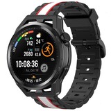 Strap-it® Huawei Watch GT Runner Special Edition band (zwart/wit)