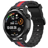 Strap-it® Huawei Watch GT Runner Special Edition band (zwart/rood)