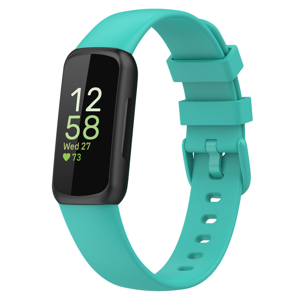 Strap-it® Strap-it Fitbit Inspire 3 siliconen bandje (aqua)