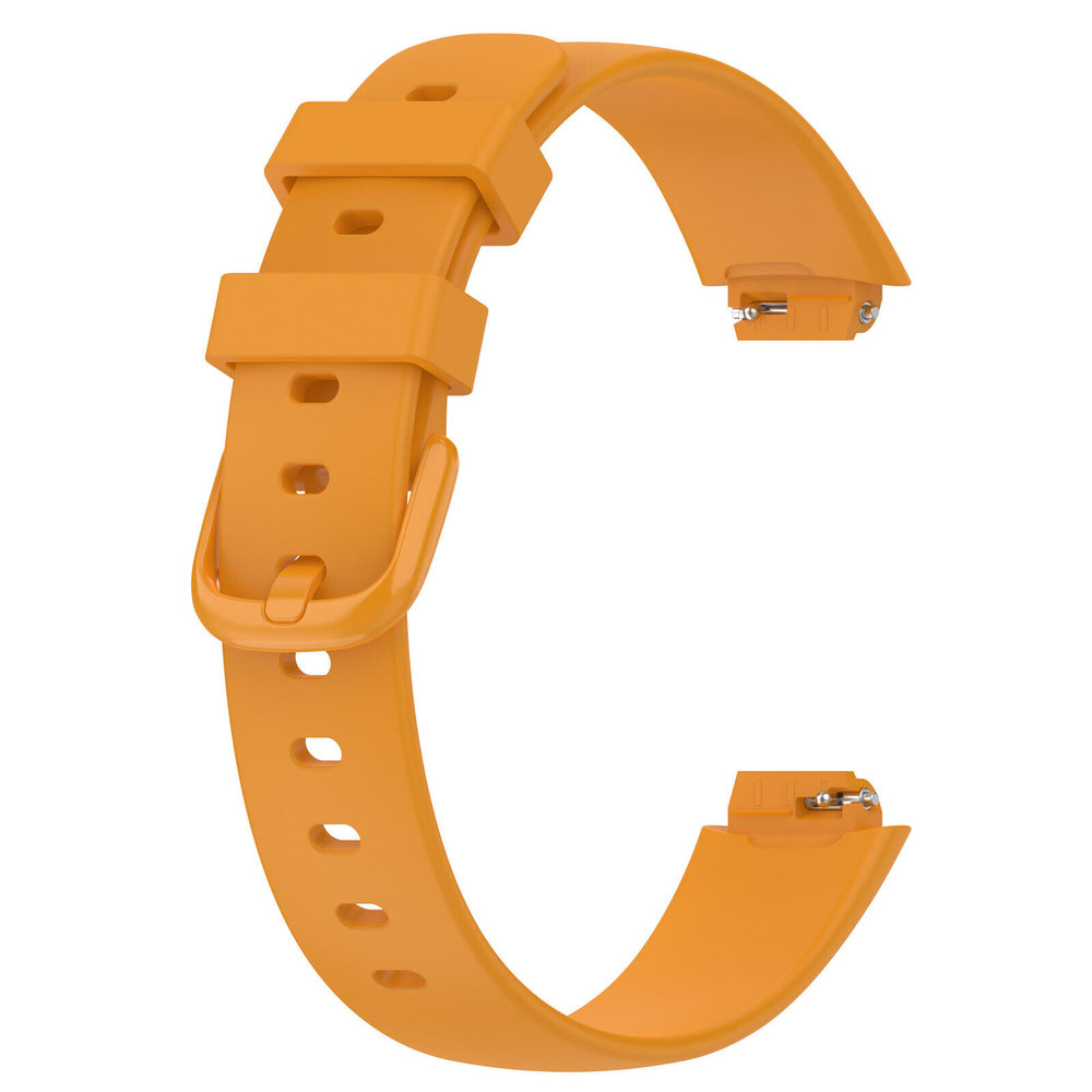 Strap-it® Strap-it Fitbit Inspire 3 siliconen bandje (oranje)