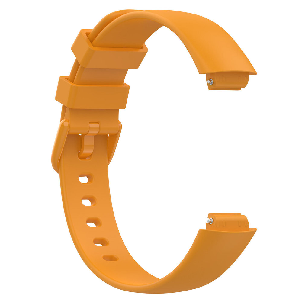 Strap-it® Strap-it Fitbit Inspire 3 siliconen bandje (oranje)
