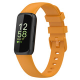 Strap-it® Fitbit Inspire 3 siliconen bandje (oranje)