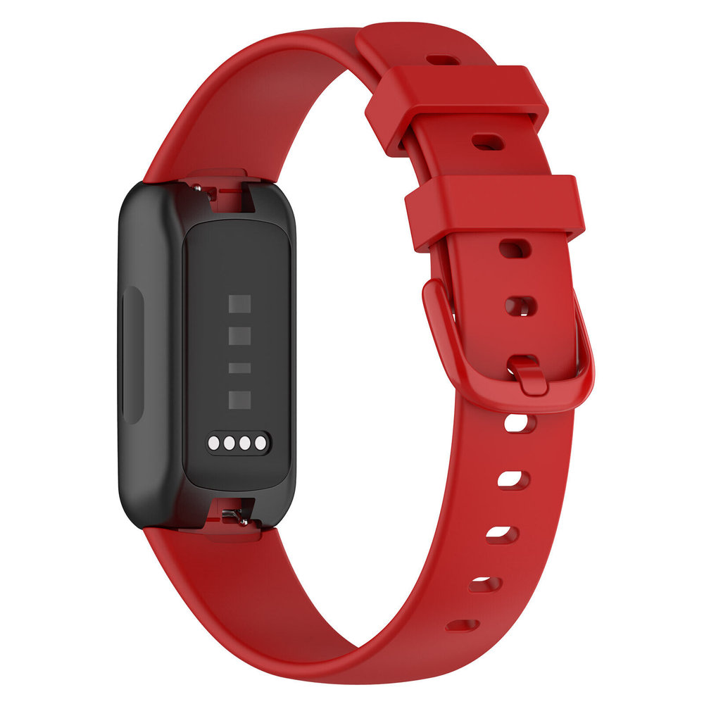 Strap-it® Strap-it Fitbit Inspire 3 siliconen bandje (rood)